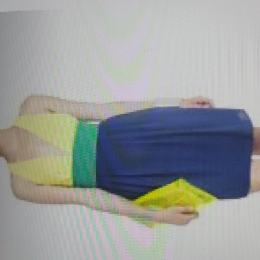 Color block dress